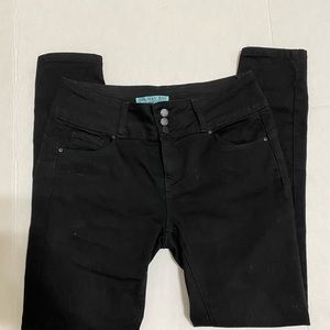 Wax jean black